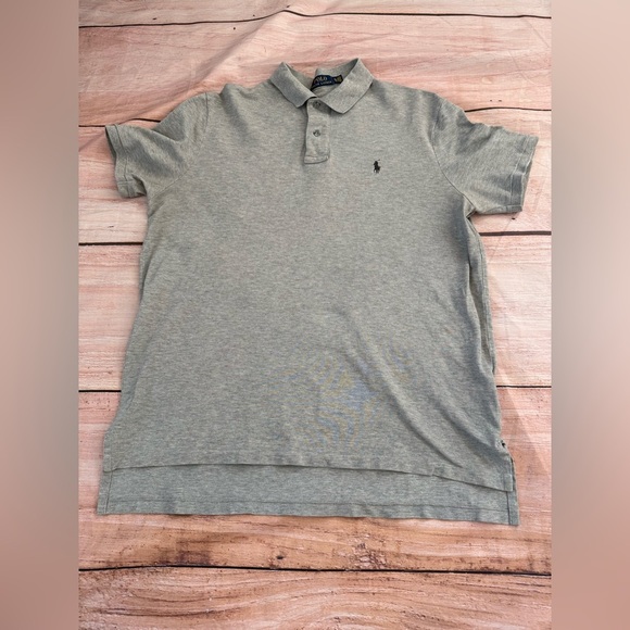 Men’s POLO RALPH LAUREN  Polo Shirt in Gray Size XL Preppy Golf - Picture 1 of 7